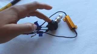 DIY  How to Install LED Blinker  Turn Signal Resistors  Enlight Tutorial [upl. by Nolyag298]