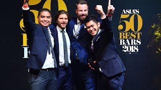 Asias 50 Best Bars 2018 the highlights [upl. by Eiramnwad]