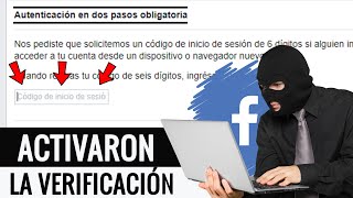 Así Recuperas FACEBOOK si ACTIVARON verificación en 2 pasos No llega el SMS o código [upl. by Harbert]