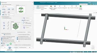 Solid Edge 24  Rahmen  Gestell 34 [upl. by Lyssa]