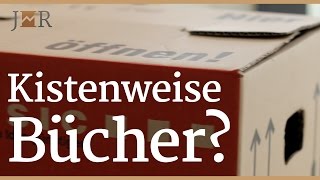 lesenswert Kistenweise Bücher  Was soll ich damit tun [upl. by Otilrac]