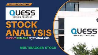 QUESS STOCK ANALYSIS  FULL PRICE ACTION  TRADING VIDHYALAYA [upl. by Ginny541]