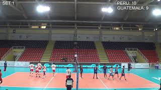 PERU vs GUATEMALA SET 1 [upl. by Ydasahc]