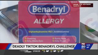 TikTok Benadryl challenge turns deadly [upl. by Ahswat688]