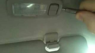 How to change Vanity lights Kia forte [upl. by Llegna]