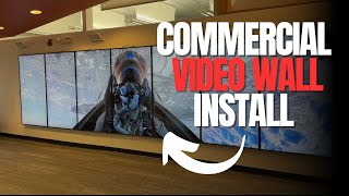 Commercial Video Wall Installation [upl. by Yelrahc]