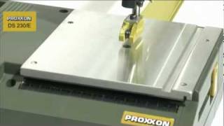 PROXXON Scroll saw DS 230E [upl. by Enahsal485]