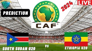 Sudan vs Ethiopia CECAFA U20 Africa Cup Of Nations 2024 Qualifiers Match Countdown [upl. by Erbe436]