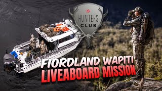 Fiordland Wapiti Liveaboard Adventure  Mount Longsight Block [upl. by Lore392]