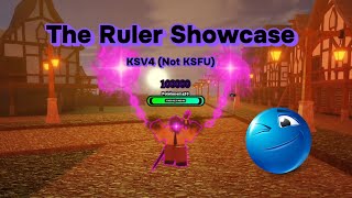 Ruler Showcase Killstreak Swords V4 ⚔️ [upl. by Gnehs]