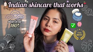 5 Affordable Indian Skincare Products I Am Loving Right Now ✨ underrated gems ❤️ [upl. by Cain]