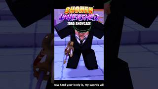 Zoro Full Showcase  Roblox Shonen Unleashed [upl. by Stempien]