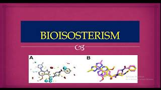 Medicinal chemistryBioisosterismBiological activityPhysicochemical properties Lecture 7 [upl. by Yelhsa]