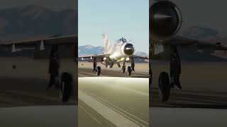 DCS MiG21 Fishbed  Take Off Dreamland dcs dcsworld dcsworldgameplay shorts mig21 flares [upl. by Silvano]