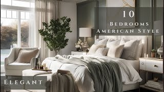 American style Bedroom interior design ideas  Modern Master bedroom makeover decorating ideas [upl. by Aube]