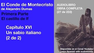 Audiolibro EL CONDE DE MONTECRISTO 27233 de Alejandro Dumas [upl. by Magnien]