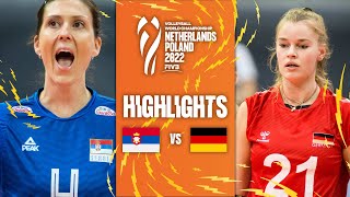 🇷🇸 SRB vs 🇩🇪 GER  Highlights Phase 1  Womens World Championship 2022 [upl. by Princess]