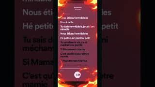 Formidable  Stromae lyrics speed speedup speedupsongs spotify shorts [upl. by Atikam]