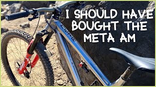 2021 Commencal Meta AM vs Meta TR 29  My Comparison [upl. by Sac]