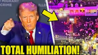 Trump HUMILIATED by EMPTY Rally INSTANTLY Loses IT [upl. by Ardaed]