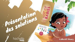 Best of Babies  coloriages mystères Hachette Heroes  SOLUTIONS [upl. by Joice]