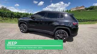 Jeep Compass Longitude TD350 4x4 2022 Preto Carbon [upl. by Iva]