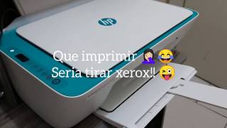 Como usar a impressora Hp 2676 [upl. by Yendis]