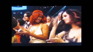 Rihanna throws shade after Drake amp Mary J Bliges performance at the 2010 MTV VMA Awards [upl. by Eleik]