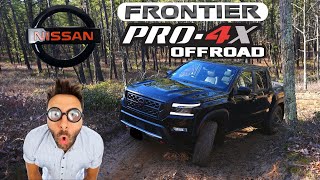 2023 Nissan Frontier PRO4X OffRoad Review The competition should be scared [upl. by Goodyear319]