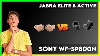 Jabra Elite 8 Active vs Sony WFSP800N Comparison [upl. by Annirok]