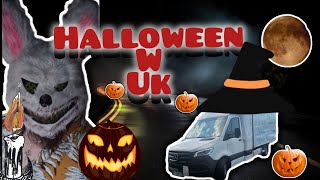 Z Belgii do Anglii Procedury w Porcie Calais i Halloweenowa Noc w UK  Route Report Vlog  Odc 05 [upl. by Esetal]