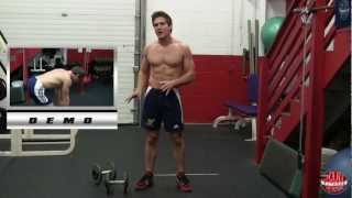 How To Dumbbell BentOver Row [upl. by Jayson]