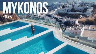 Drone MYKONOS GREECE Earth From Above 4K [upl. by Nelle]