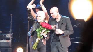 Marie Fredriksson  concert ending  Cirkus Stockholm 8th April 2014 [upl. by Durgy]