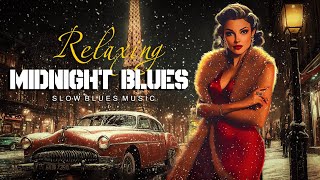 Midnight Blues in Paris 🎶 Timeless Jazz Ballads with Soulful Vibes for Snowy Winter Evenings [upl. by Drummond110]