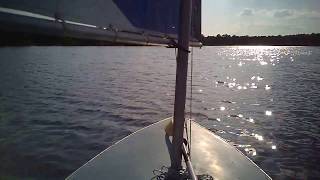 60s Sunfish Happily Used 5 mph sailing [upl. by Petronilla]