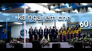 Mizoram Synod Choir  Ka ngai em che  KTP General Conference 2024 [upl. by Nyssa224]