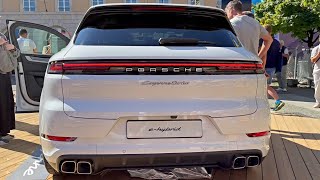 NEW Porsche Cayenne Turbo EHybrid 2024 740HP  Visual Review Exterior amp Interior [upl. by Garaway]