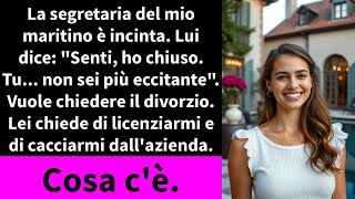 La segretaria del mio maritino è incinta Lui dice quotSenti ho chiuso Tu non sei più eccitantequot [upl. by Notnel214]