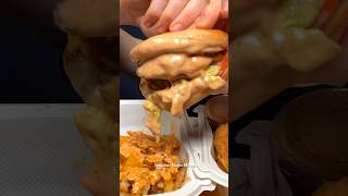 InNOut with Canes Sauce asmr mukbang shorts [upl. by Ginsburg107]