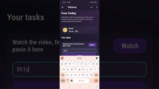 Forex Trading Video Answer  Tap Swap Youtube Video Code Today  Tap Swap Airdrop Listing Date [upl. by Trumann]