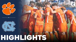 Clemson vs North Carolina  ACC Soccer Championship Final  Highlights  November 12 2023 [upl. by Aittam]