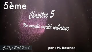 Comment vivent les habitants des villes au Moyen Âge  5ème chapitre 5 Histoire [upl. by Pavior531]