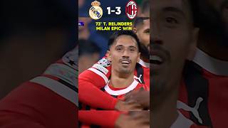 REAL  MILAN 13 • Il Milan Espugna il Bernabeu milan realmadrid leao [upl. by Rieger371]