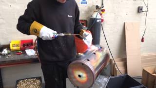 Making a boiler for a LONDINIUM lever espresso machine [upl. by Alyhs376]