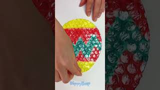 Drawing with Bubble wrap a Colorful Drawing for Kids🫧🌈 [upl. by Jocelyne]