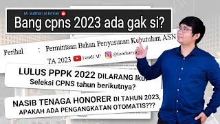 Info Terbaru CPNS 2023 PPPK 2022 amp Penghapusan Tenaga Honorer [upl. by Andri]