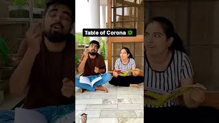 Corona Table sunao comedy funny fun [upl. by Dobb883]