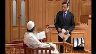 Aap Ki Adalat  Maulana Mahmood Madani Part 2 [upl. by Anneirda]