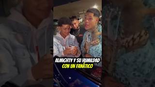 Almighty y su muestra de humildad con un fanático [upl. by Nashbar]